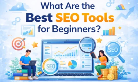 easy SEO tools for beginners with keyword tracking analytics and search ranking improvement dashboard