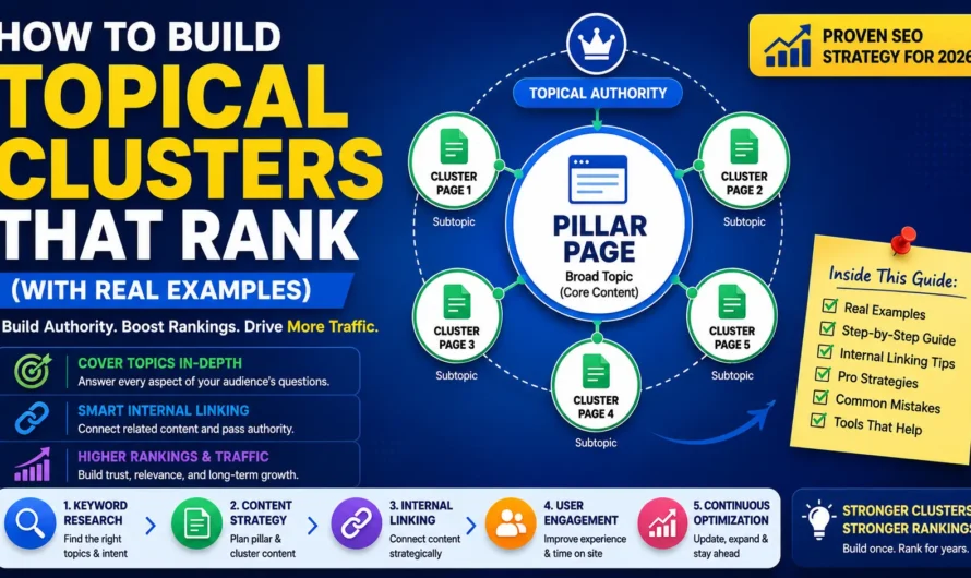 How to Build Topical Clusters That Rank (With Real Examples)