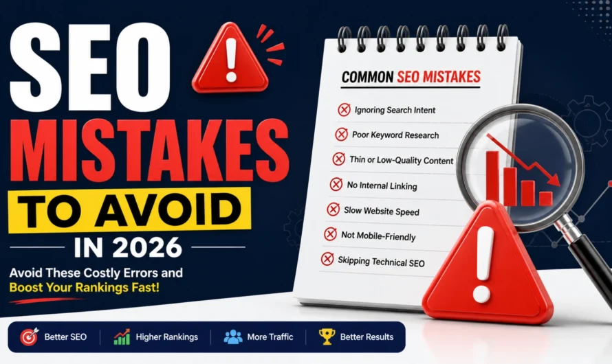SEO Mistakes to Avoid in 2026 (Costly Errors Killing Your Rankings)