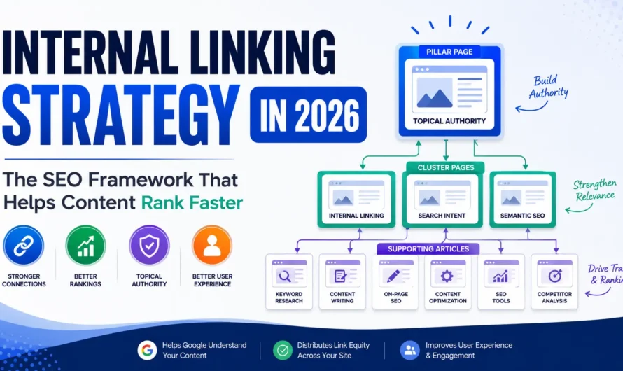 Internal Linking Strategy in 2026: The SEO Framework That Helps Content Rank Faster